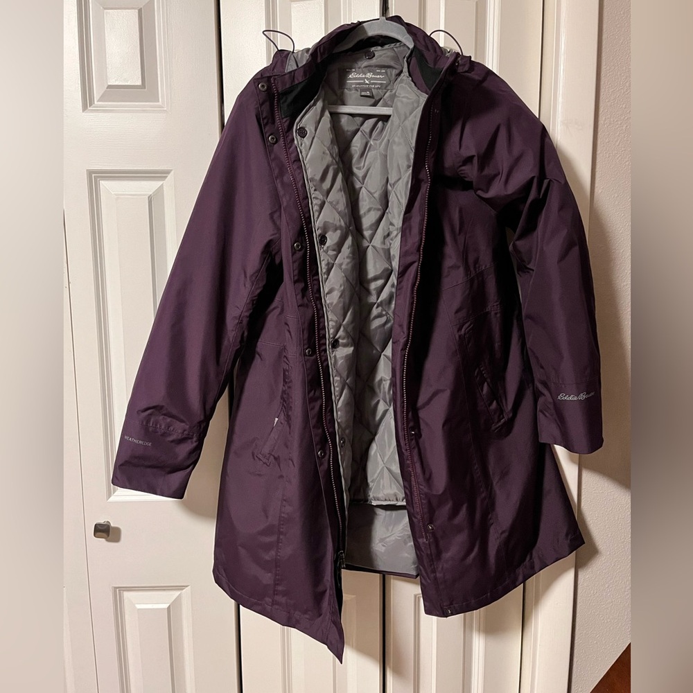 Eddie Bauer Insulated Waterproof Trenchcoat